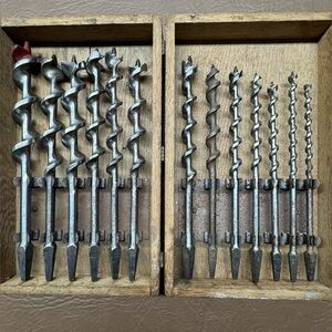 Vintage Irwin Boxed Auger Bit Set